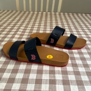 Brand NEW Reef Boston Red Sox sandals